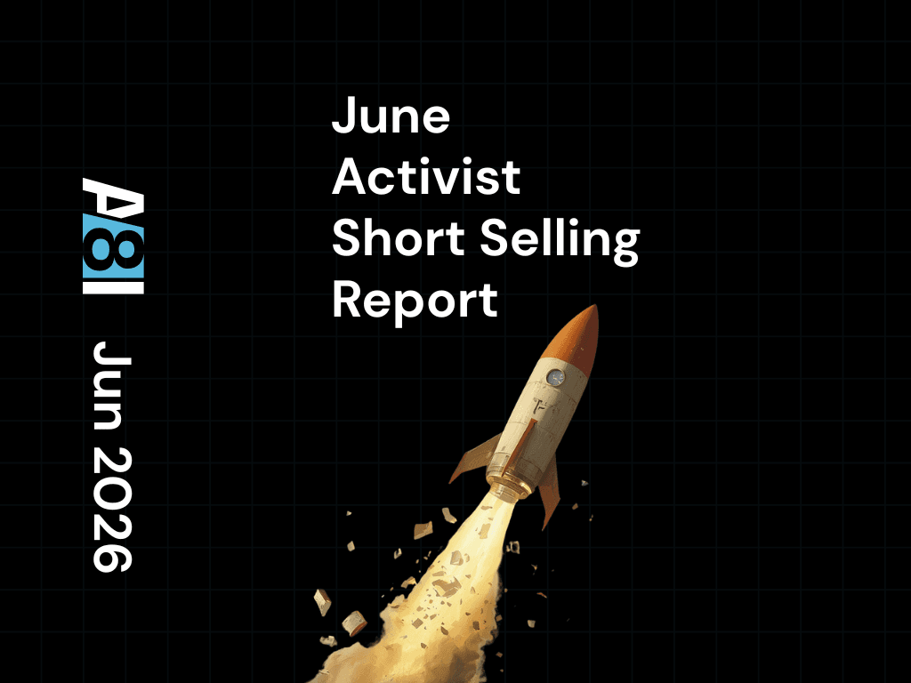 June 2026 Monthly Short Selling Report