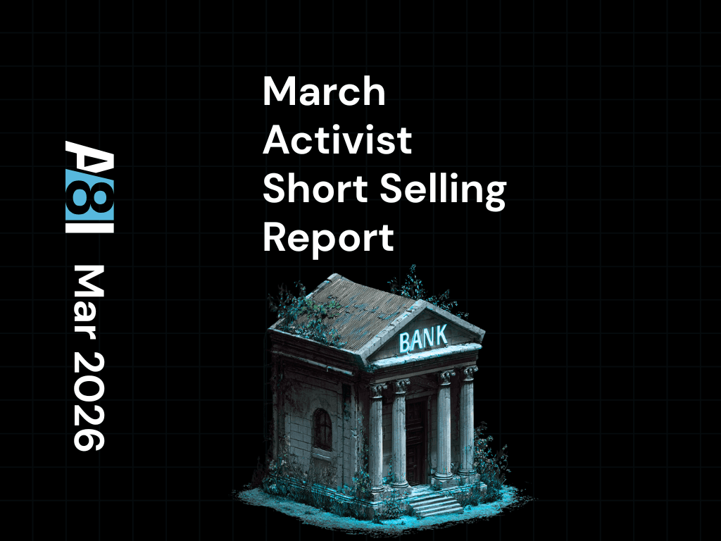 March 2026 Monthly Short Selling Report